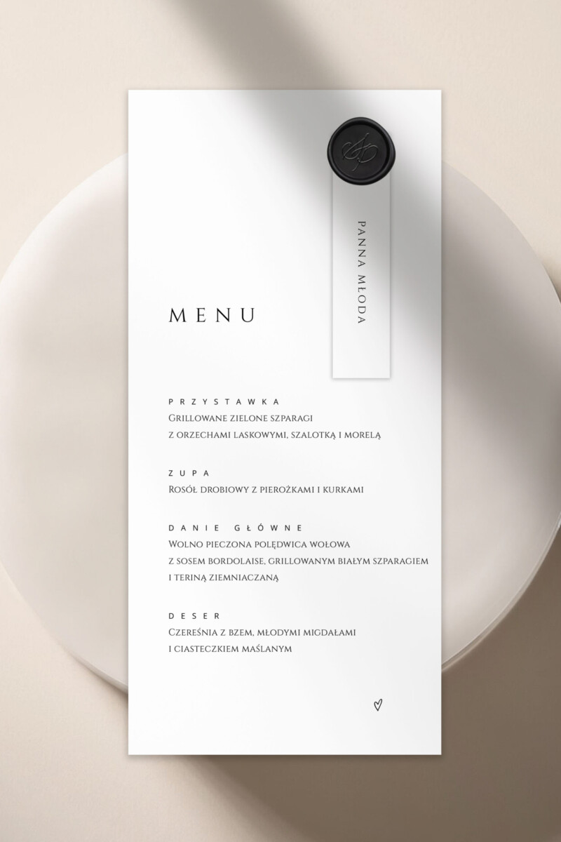 Menu MINIMAL