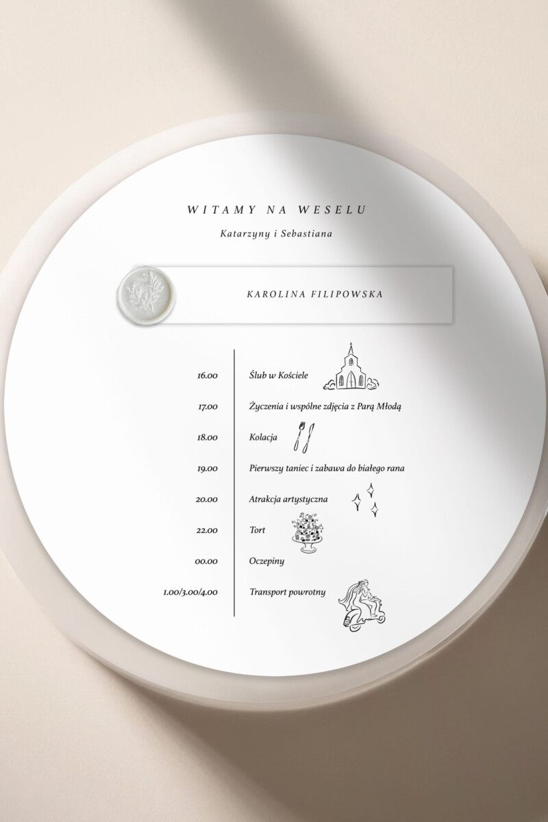 Menu OKRĄGŁE III