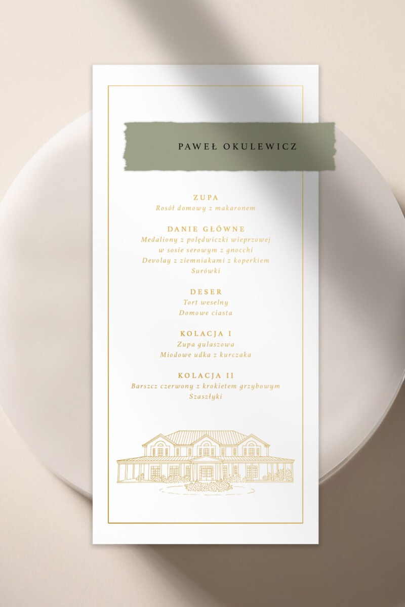 Menu DEBORA