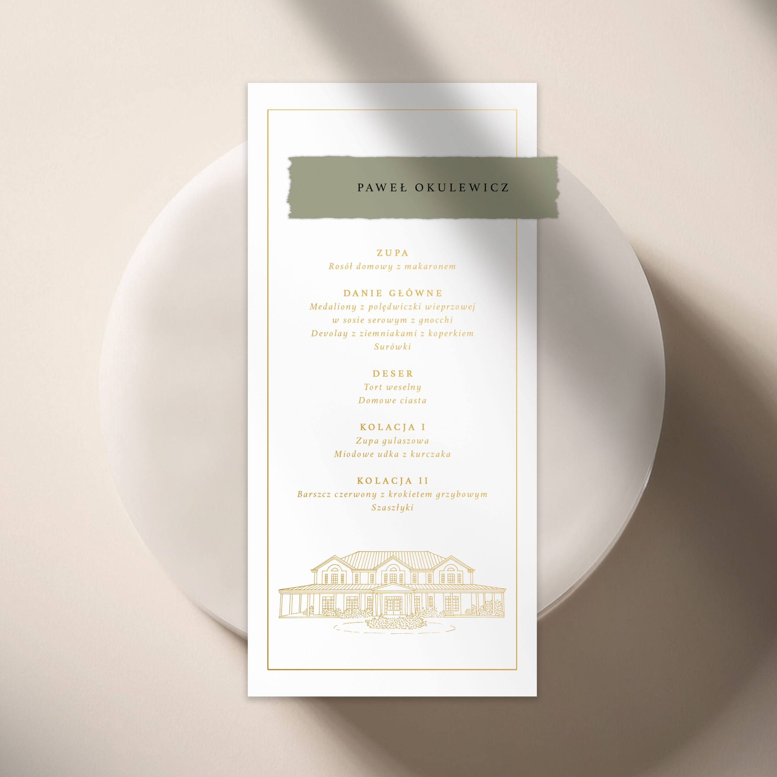Menu DEBORA