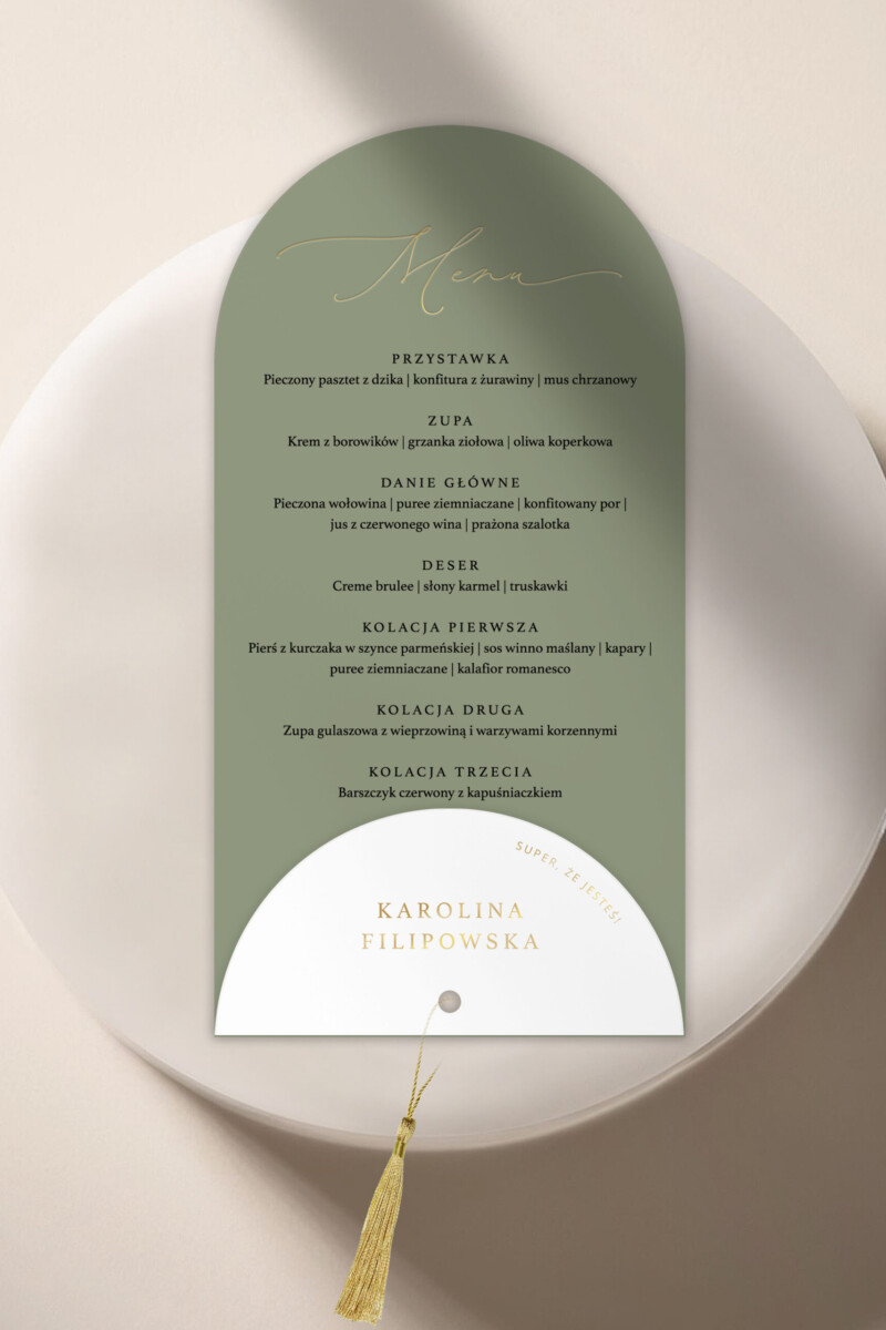 Menu GREEN
