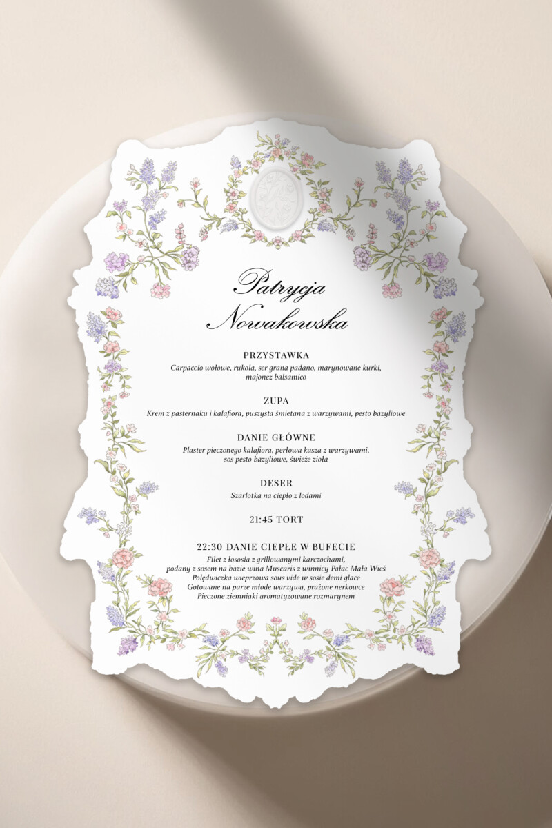 Menu BRIDGERTON